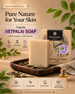 Natural Vetpalai Soap for healthy skin care.