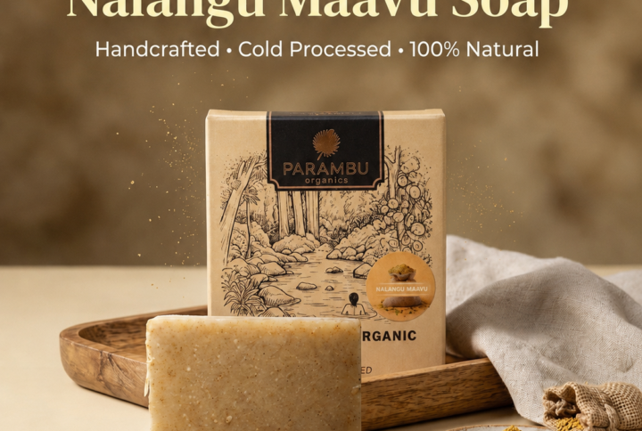 Nalangu Maavu Soap for natural skin cleansing and glow.